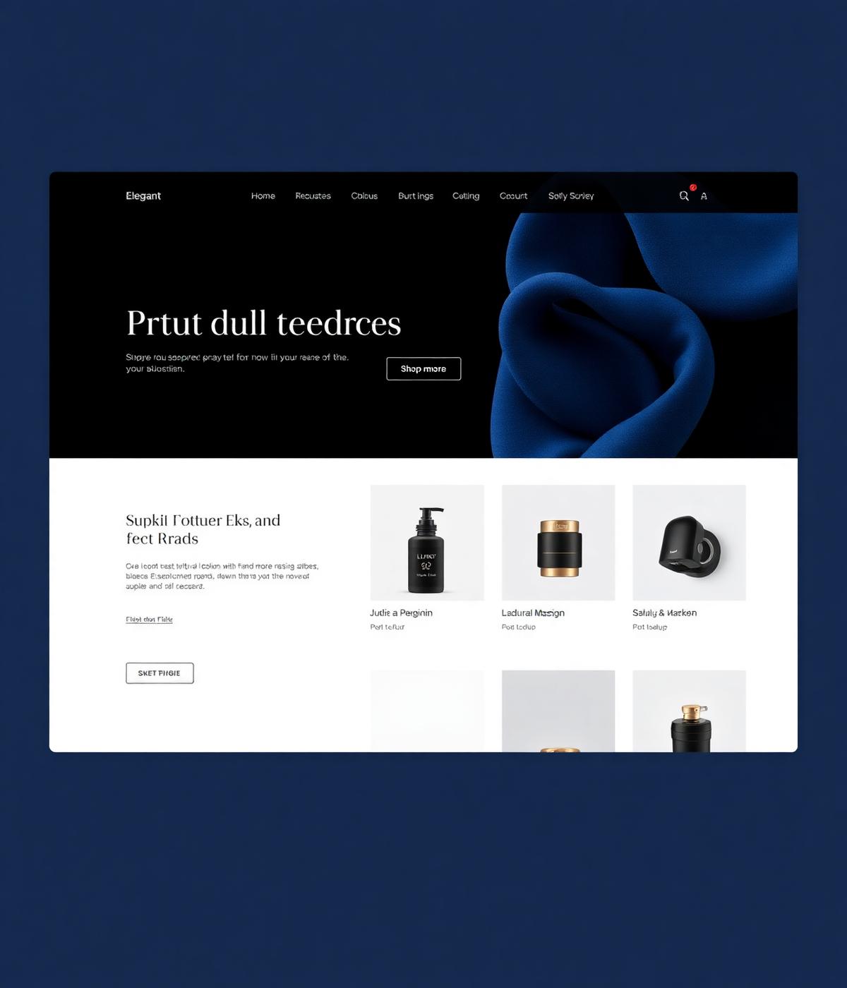 Maison — Luxury Storefront